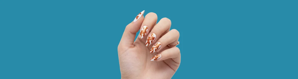 Ailika Water Blooming su damlası efektli nail art jel oje
